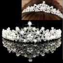 Krone, Tiara mit Perlen und Strass, #11